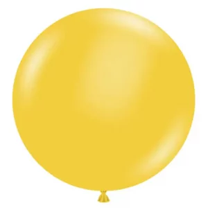 A Tuftex Goldenrod Balloon by Balloons Lane to create a bold and vibrant display or add a subtle accent to your decor,