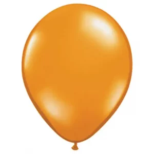 A Qualatex Mandarin Orange balloon by Balloons Lane to create a bold and vibrant display or add a subtle accent to your decor,