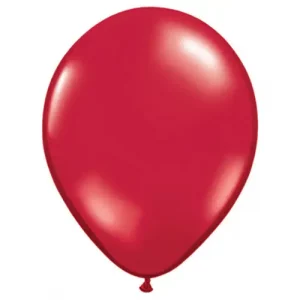 Qualatex Ruby Red latex balloon for the decorations on various occasions by Balloons