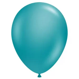 Balloons Lane Balloon delivery Manhattan in using colors TUFTEX Metallic Teal latex balloon Anniversary-balloon Centerpiece for an Anniversary party for the 1st birthday