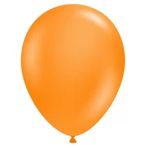 A Tuftex Crystal Tangerine Balloon by Balloons Lane to create a bold and vibrant display or add a subtle accent to your decor,