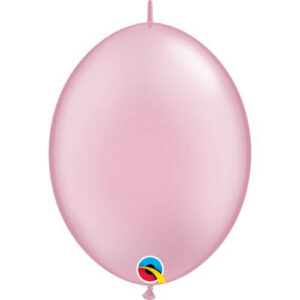 A PEARL PINK QUICKLINK balloon by Balloons Lane, perfect for adding color to celebrations
