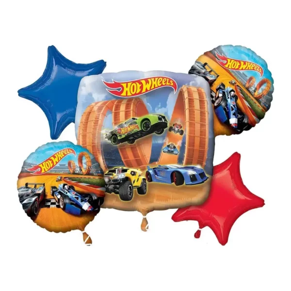Toys balloons With Racing Car Images on Balloons Balloons Lane Balloon delivery NYC delivery using Color Green Skyblue Yellow White Orange Brown Red Purple Bouquet for the 1st birthday Party