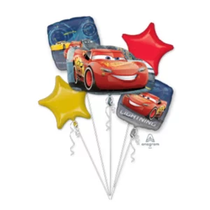 Cartoons Balloons With Cartoons Racing Car Balloons Lane Balloon delivery NJ delivery using Color Green Skyblue Yellow White Orange Brown Red Purple Column for the Anniversary Party
