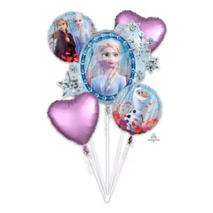 Happy Birthday With frozen balloons Lane Lane Balloon delivery Manhattan delivery using Color Green Skyblue Yellow White Orange Brown Red Purple Centerpiece for the one-year-old birthday Party