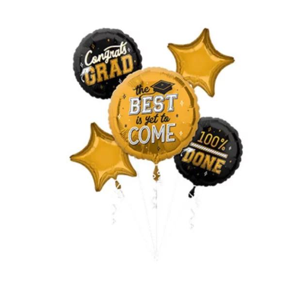 Congrats Balloons Balloons Lane Lane Balloon delivery New York City delivery using Color Black White Gold Arch for the Birthday Party