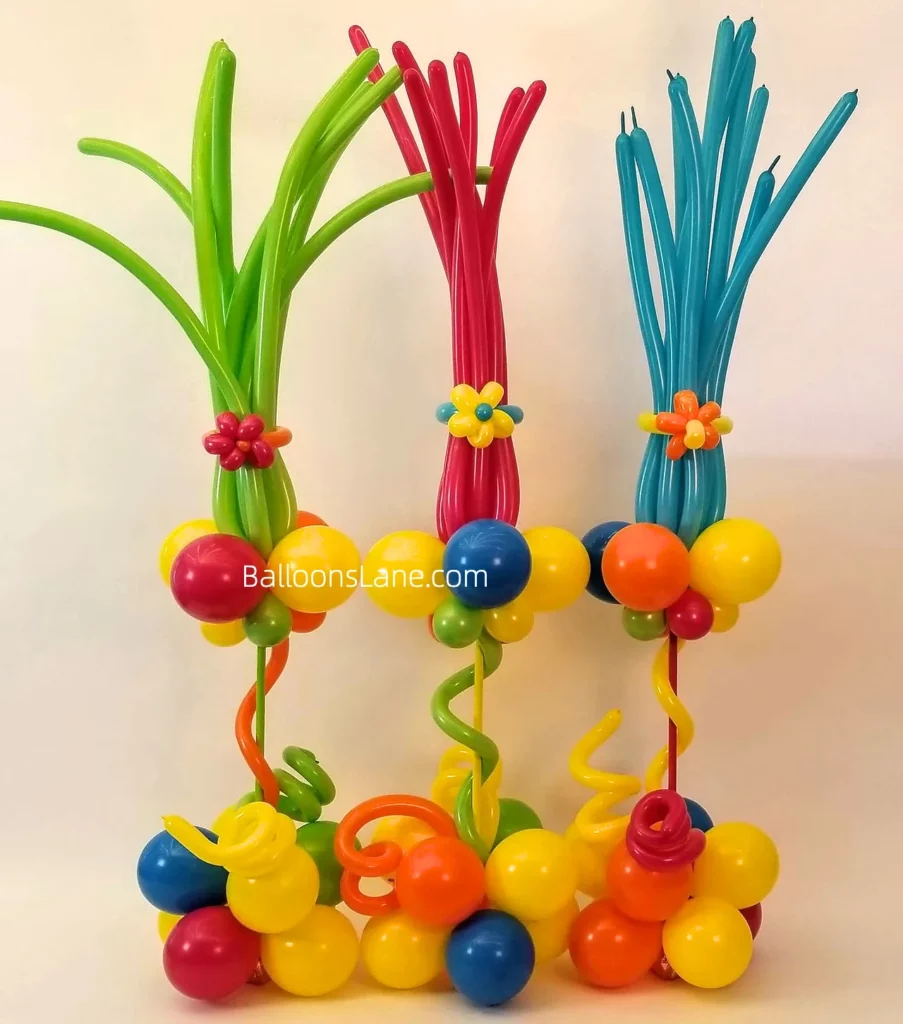 Spring Twisted Balloon Bouquet in Brooklyn